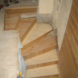 Caissons terminés