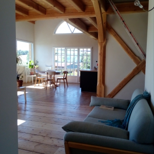 Charpente et solivage apparents