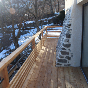 Terrasse mélèze